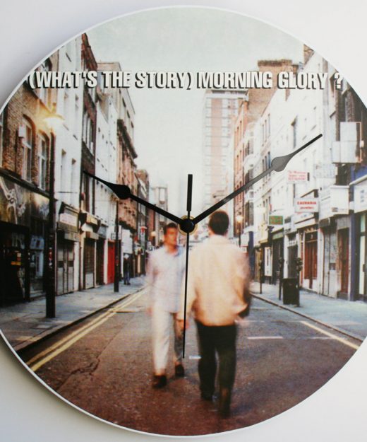 Oasis Whats the Story Morning Glory / Champagne Supernova LP Vinyl Record  Wall Clock 12 