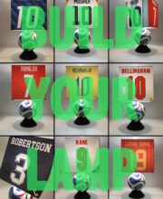 BUILD YOUR LAMP Handmade World Cup TRIONDA Table Lamp - Customize your Lamp Shade